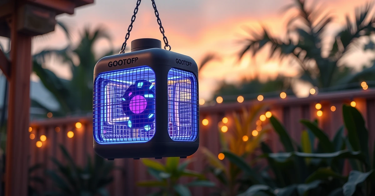 GOOTOP Bug Zapper Review for Miami Patios