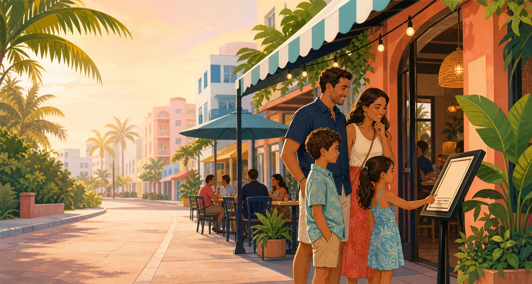 Restaurantes familiares en Miami: zonas y cómo elegir