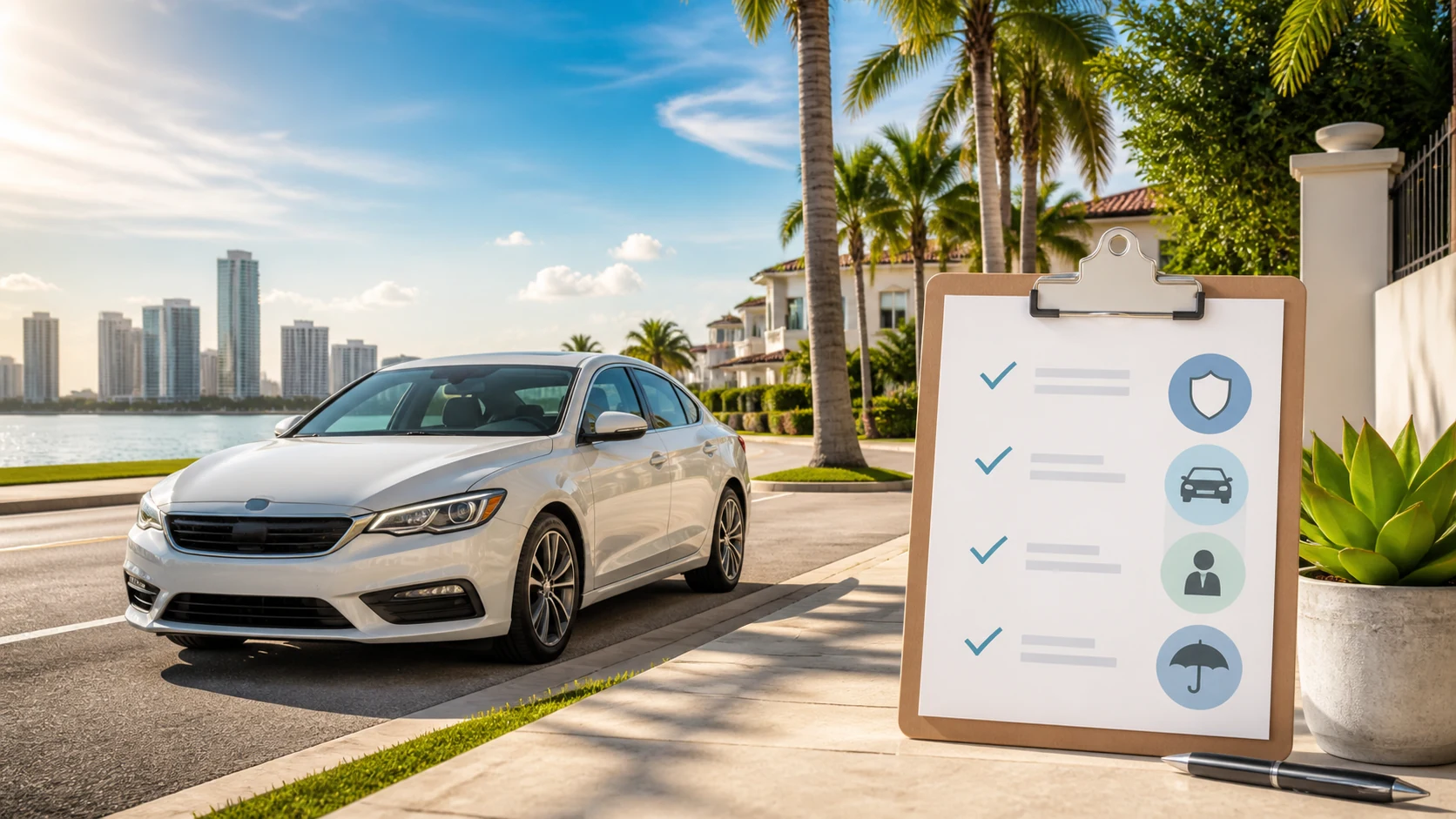 Seguro de auto en Florida: coberturas y comparación